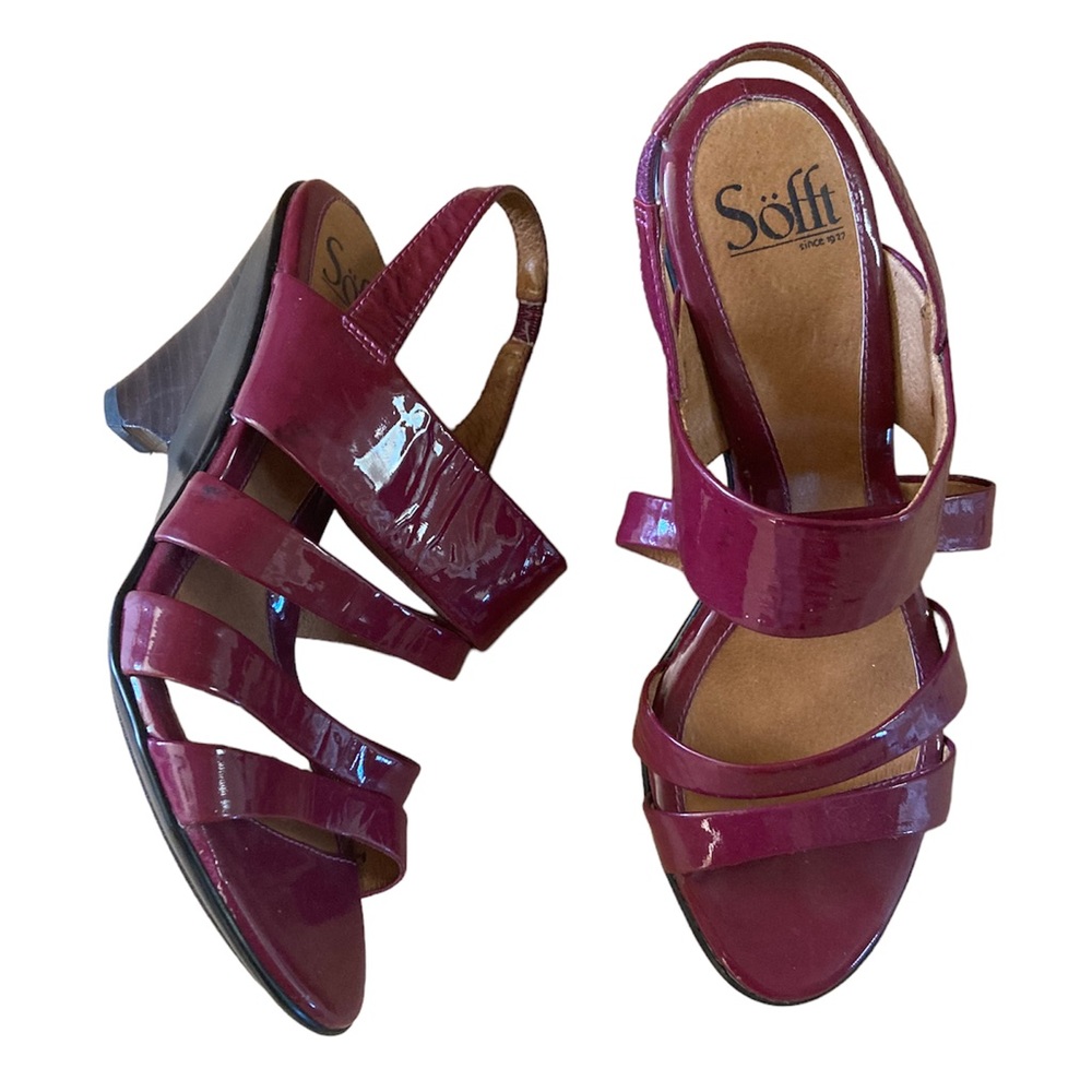 Sofft Strappy Wedges size 7.5